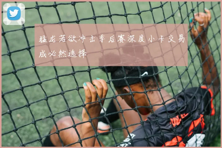 猛龙若欲冲击季后赛深度小卡交易成必然选择